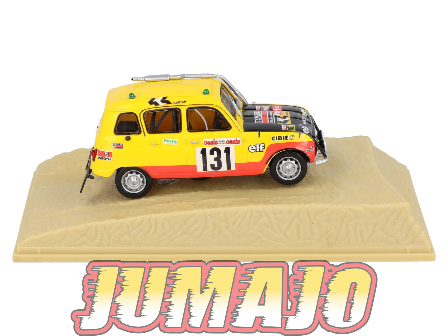 DKR19 1/43 NOREV M6 Paris/Dakar : RENAULT 4 Sinpar 1979 #131 C.Marreau