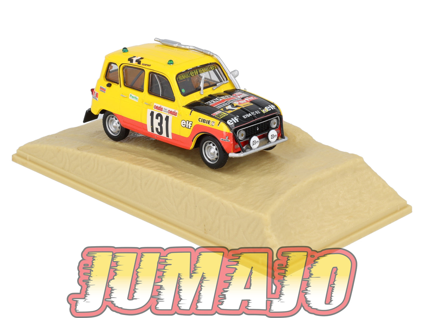 DKR19 1/43 NOREV M6 Paris/Dakar : RENAULT 4 Sinpar 1979 #131 C.Marreau