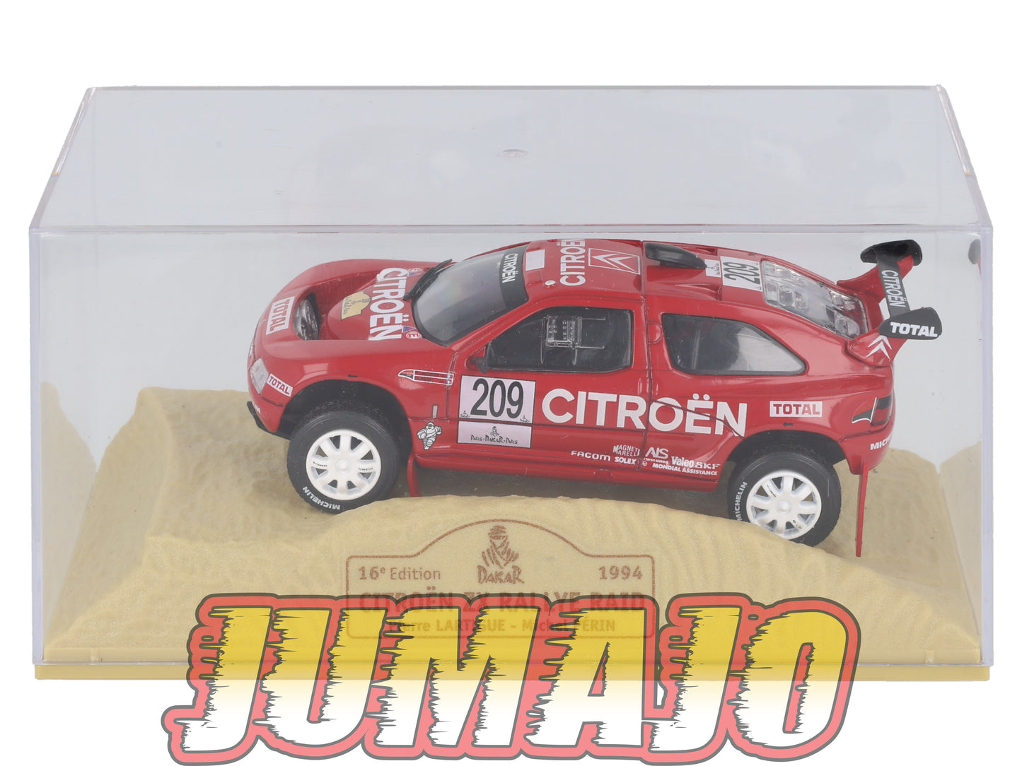 DKR23 1/43 NOREV M6 Paris/Dakar : CITROEN ZX Raid WINNER 1994 #209 P.Lartigue