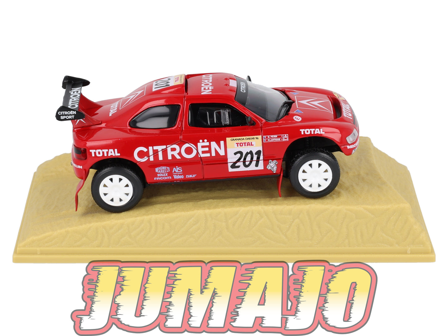 DKR2 1/43 NOREV M6 Paris/Dakar : CITROEN ZX Rallye raid 1996 winner #201 P.Lartigue
