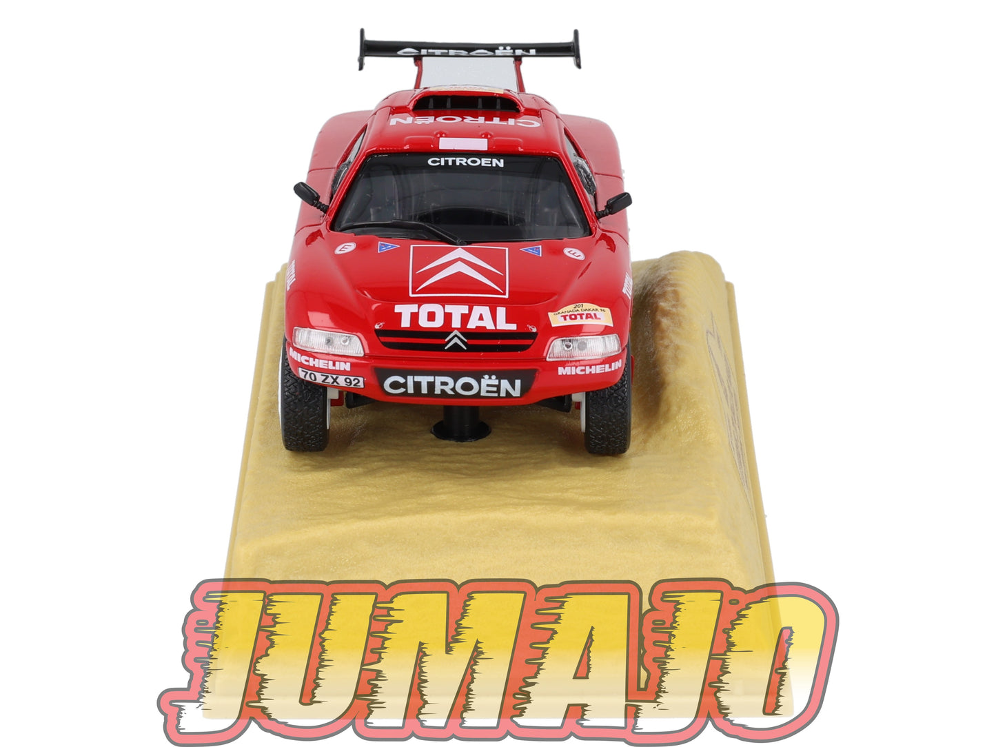 DKR2 1/43 NOREV M6 Paris/Dakar : CITROEN ZX Rallye raid 1996 winner #201 P.Lartigue