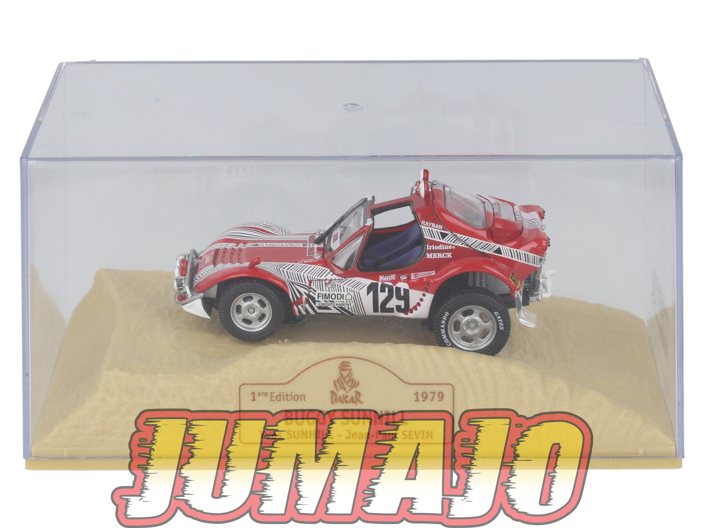 DKR34 1/43 NOREV M6 Paris/Dakar : BUGGY Sunhill 1979 #129 Y.Sunhill