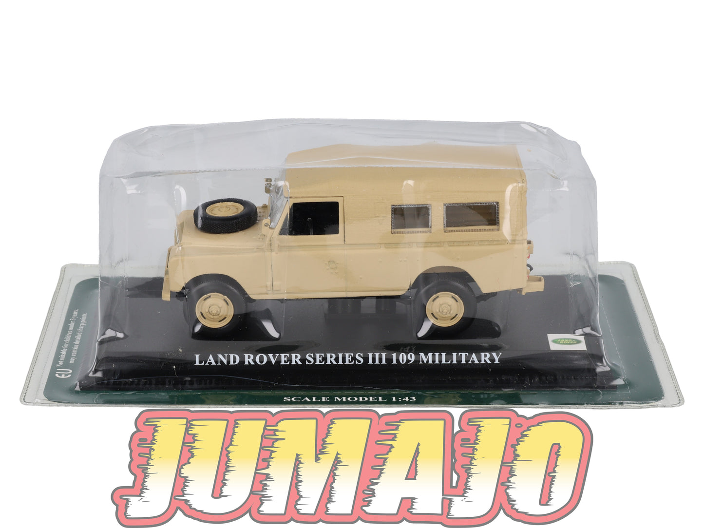 DP58 Voiture DEL PRADO 1/43 LAND ROVER Series III 109 Military