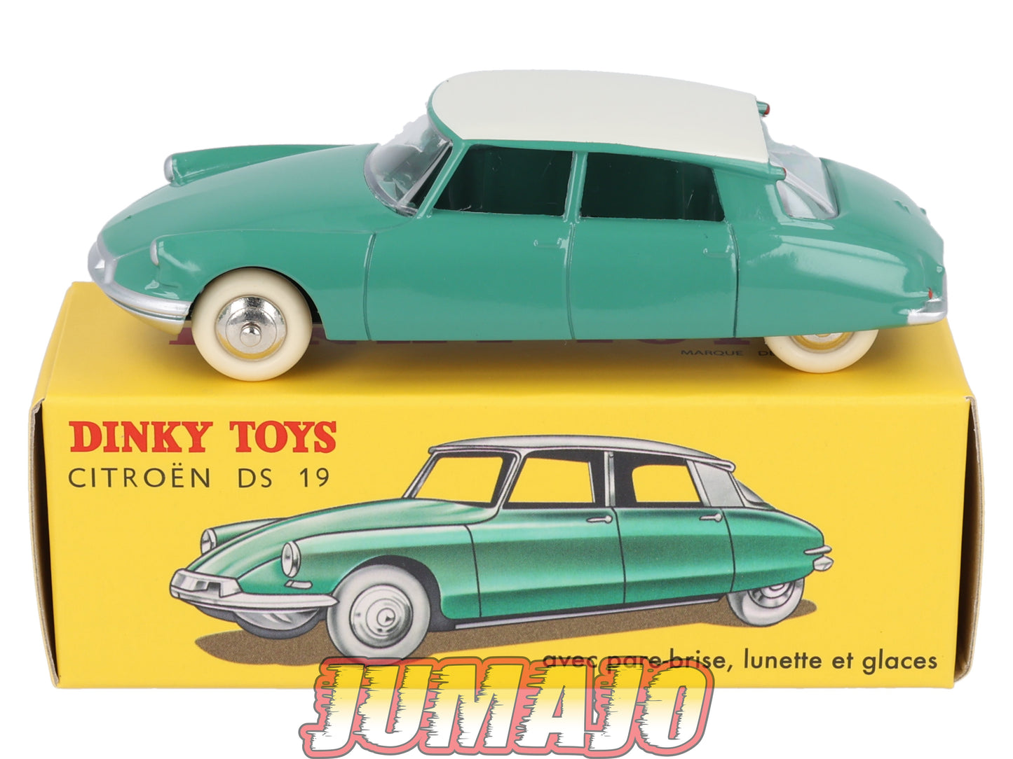 DT201 Voiture 1/43 réédition DINKY TOYS Atlas : CITROEN DS 19 24 CP