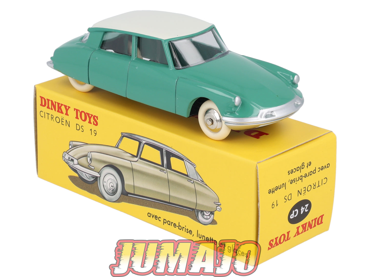 DT201 Voiture 1/43 réédition DINKY TOYS Atlas : CITROEN DS 19 24 CP