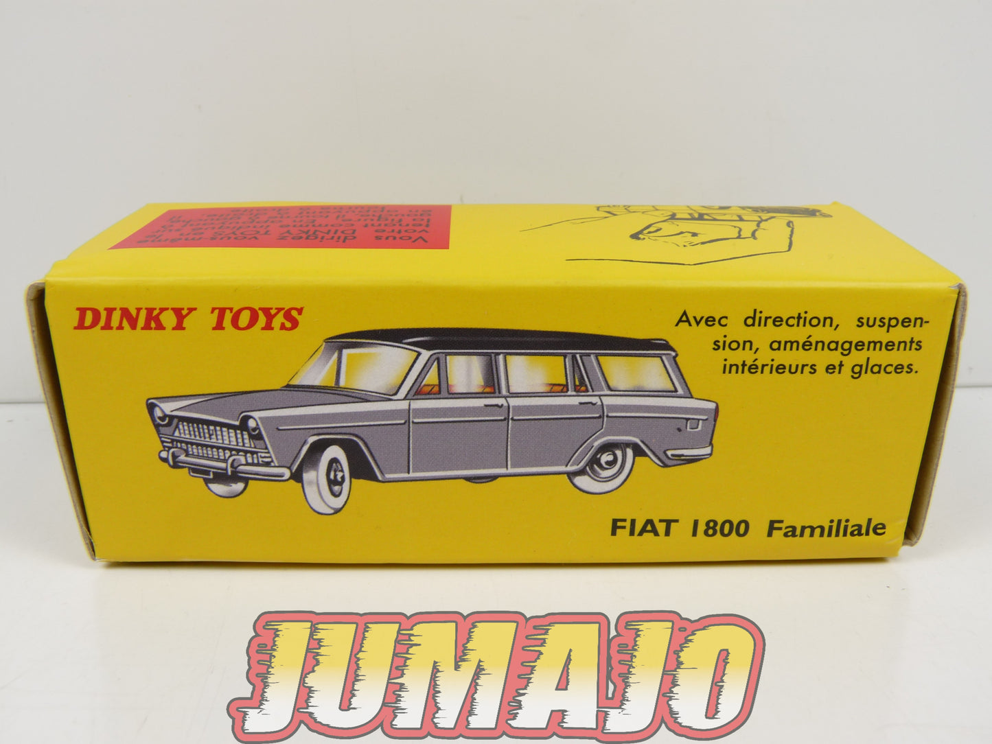 DT214 Voiture 1/43 réédition DINKY TOYS DeAgostini : FIAT 1800 Familiale