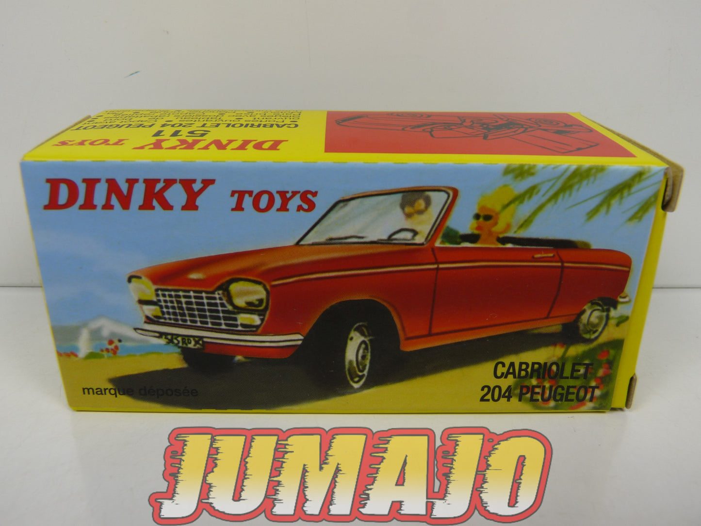 DT31 Voiture 1/43 réédition DINKY TOYS Atlas : PEUGEOT 204 Cabriolet 511