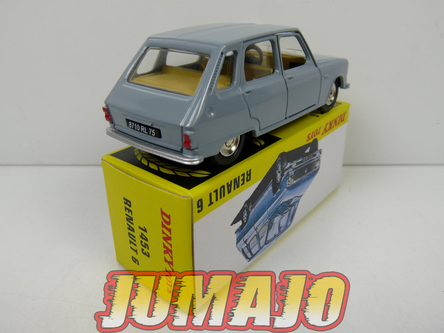 DT46 Voiture 1/43 réédition DINKY TOYS Atlas : RENAULT 6 1453