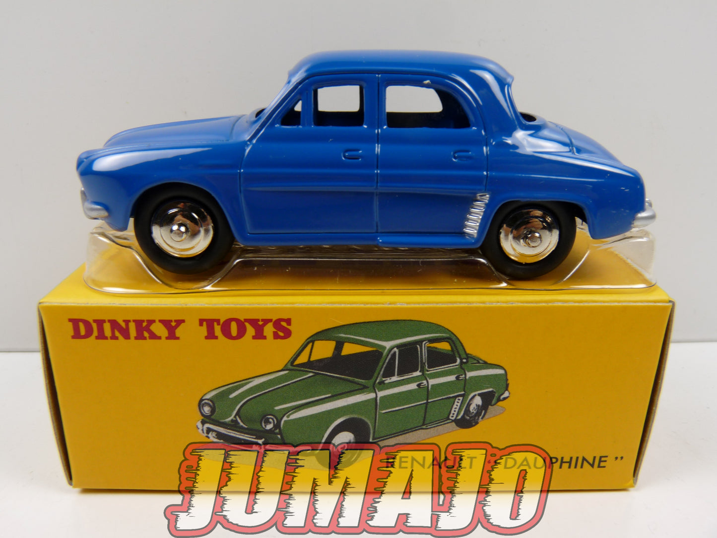 DT6 Voiture 1/43 réédition DINKY TOYS atlas : Renault Dauphine bleu en boîte