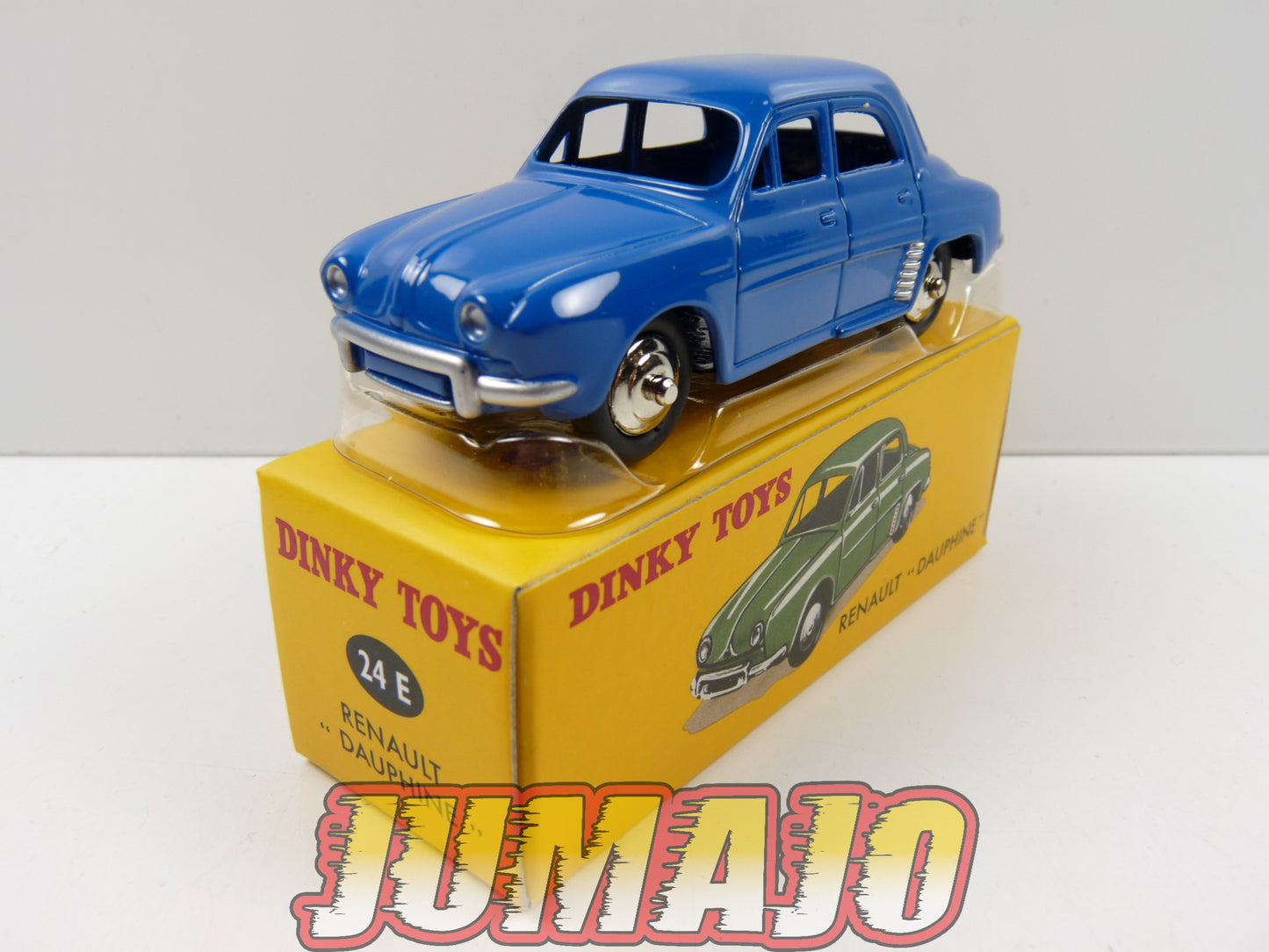 DT6 Voiture 1/43 réédition DINKY TOYS atlas : Renault Dauphine bleu en boîte