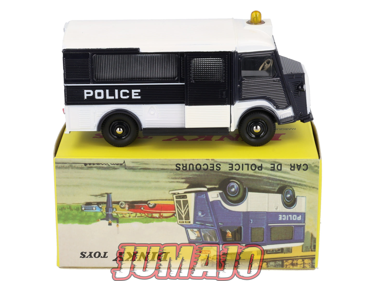 DT82 Voiture 1/43 réédition DINKY TOYS Atlas : CITROEN Car de police secours 566