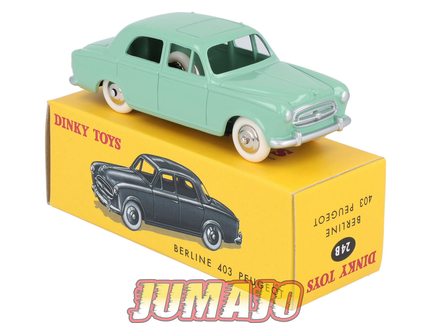 DT8 1/43 Voiture réédition DINKY TOYS Atlas : PEUGEOT Berline 403 24B