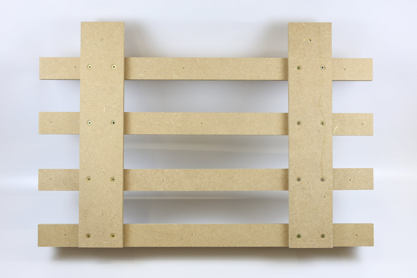 ETA1 Etagère en bois (MDF) à monter pour 12 voitures 1/43 (SANS VOITURES)