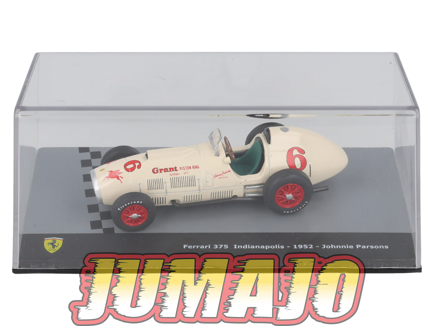 F1F101 Voiture 1/43 CENTAURIA Formule 1 FERRARI 375 Indy #6 1952 Johnnie Parsons