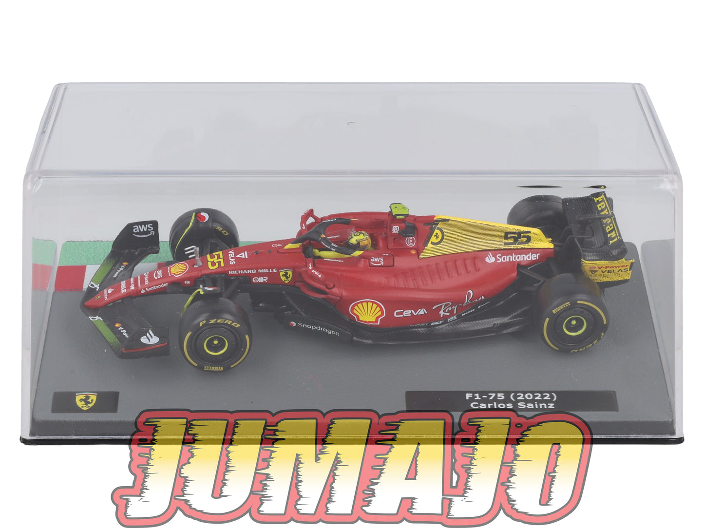 F1F105 Voiture 1/43 CENTAURIA Formule 1 FERRARI F1-75 2022 #55 C Sainz