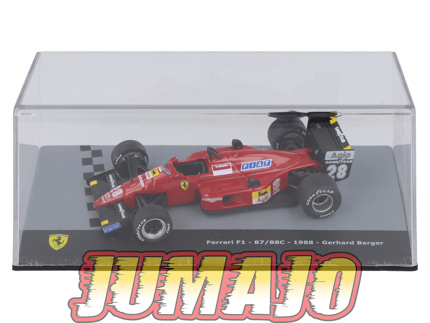 F1F36 Voiture 1/43 CENTAURIA Formule 1 Ferrari : FERRARI F1 87/88C 1988 #28 G.Berger