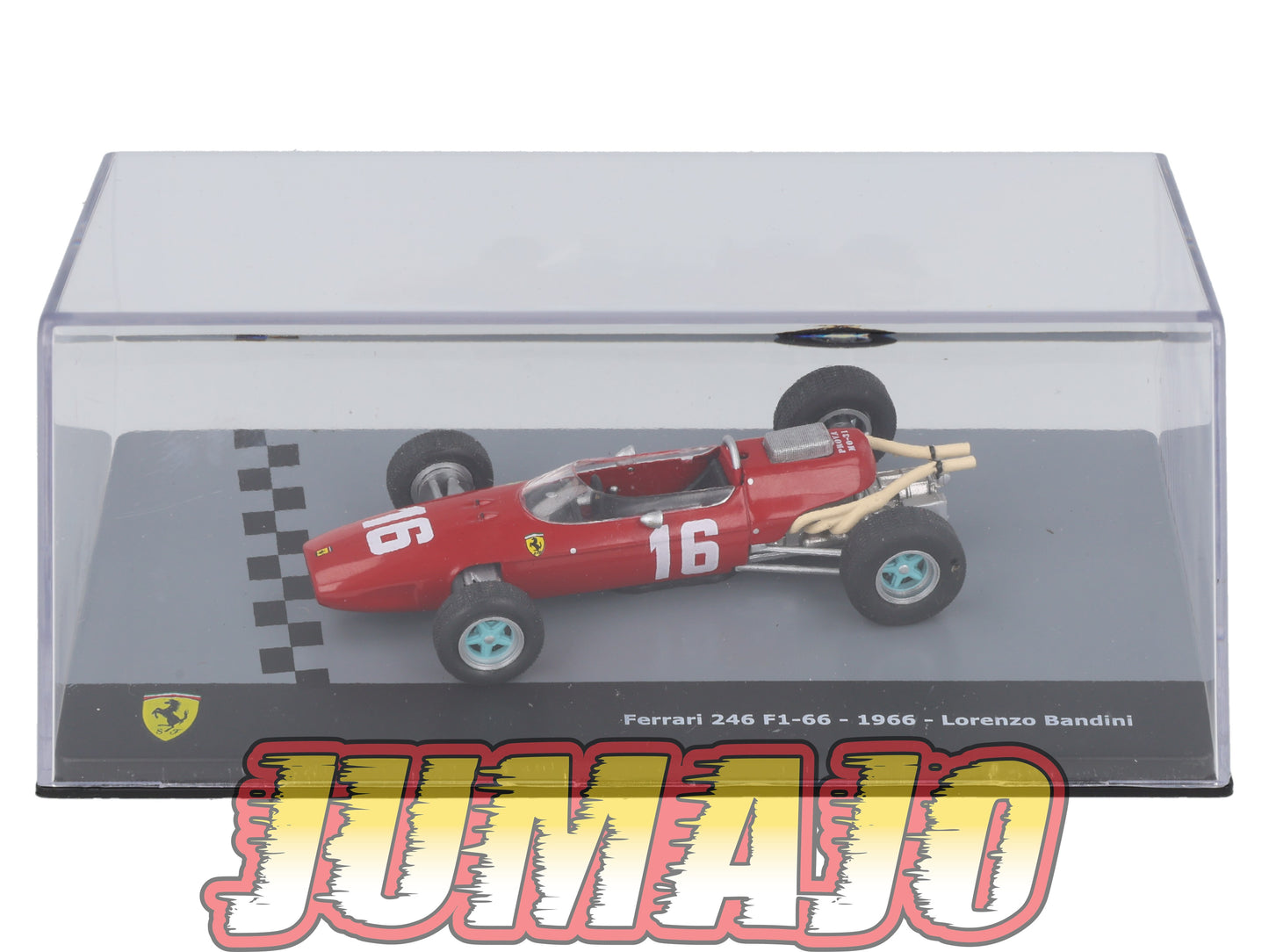 F1F45 Voiture 1/43 CENTAURIA Formule 1 Ferrari : FERRARI 246 F1-66 1966 #16 L.Bandini