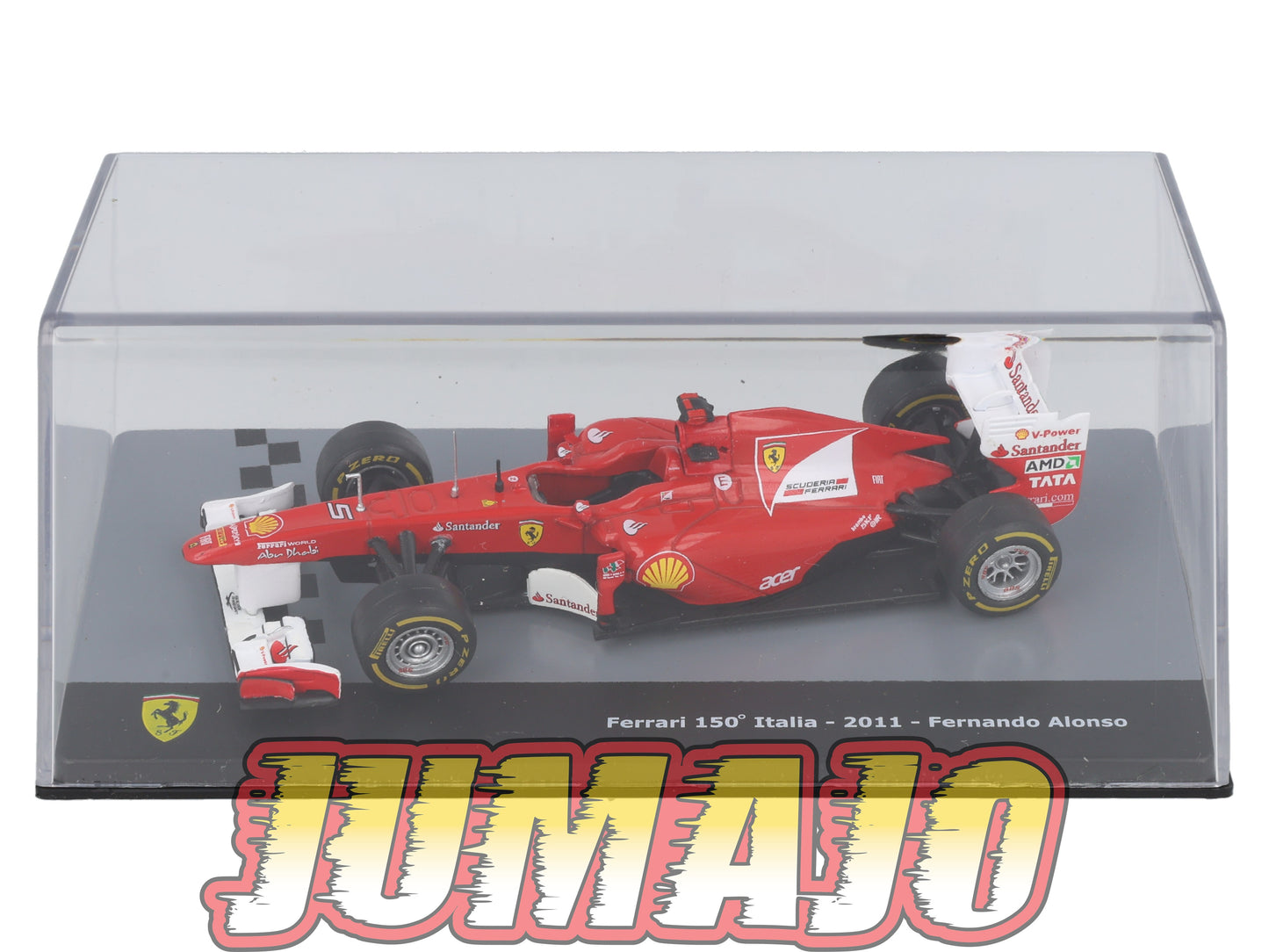 F1F46 Voiture 1/43 CENTAURIA Formule 1 Ferrari : FERRARI 150 Italia 2011 #5 F.Alonso