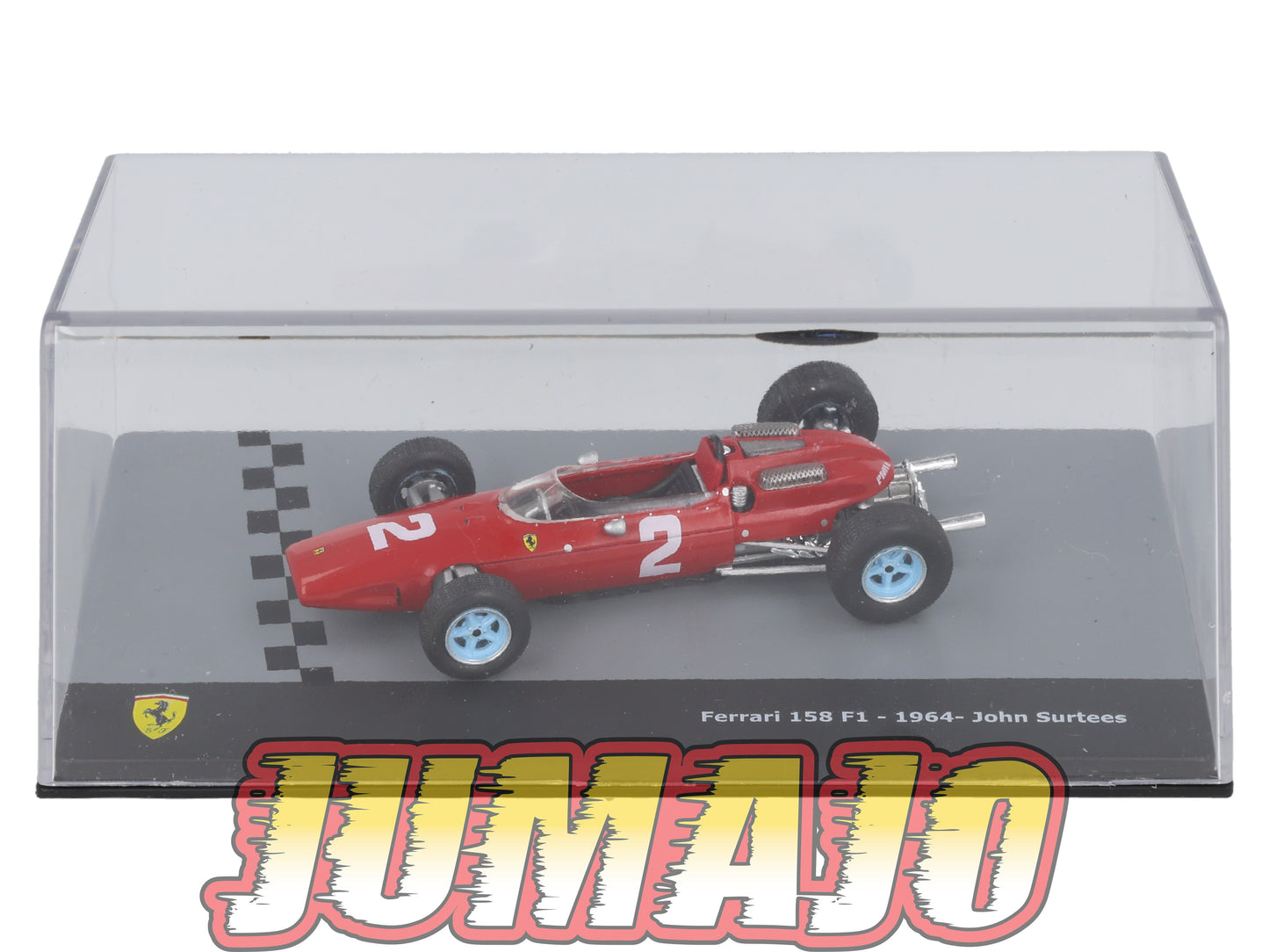 F1F80 Voiture 1/43 CENTAURIA Formule 1 Ferrari : FERRARI 158 F1 1964 #2 J.Surtees