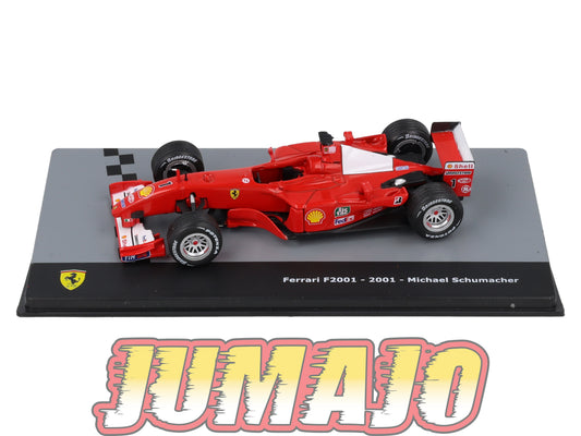 F1F84 Voiture 1/43 CENTAURIA Formule 1 FERRARI F2001 2001 Michael Schumacher