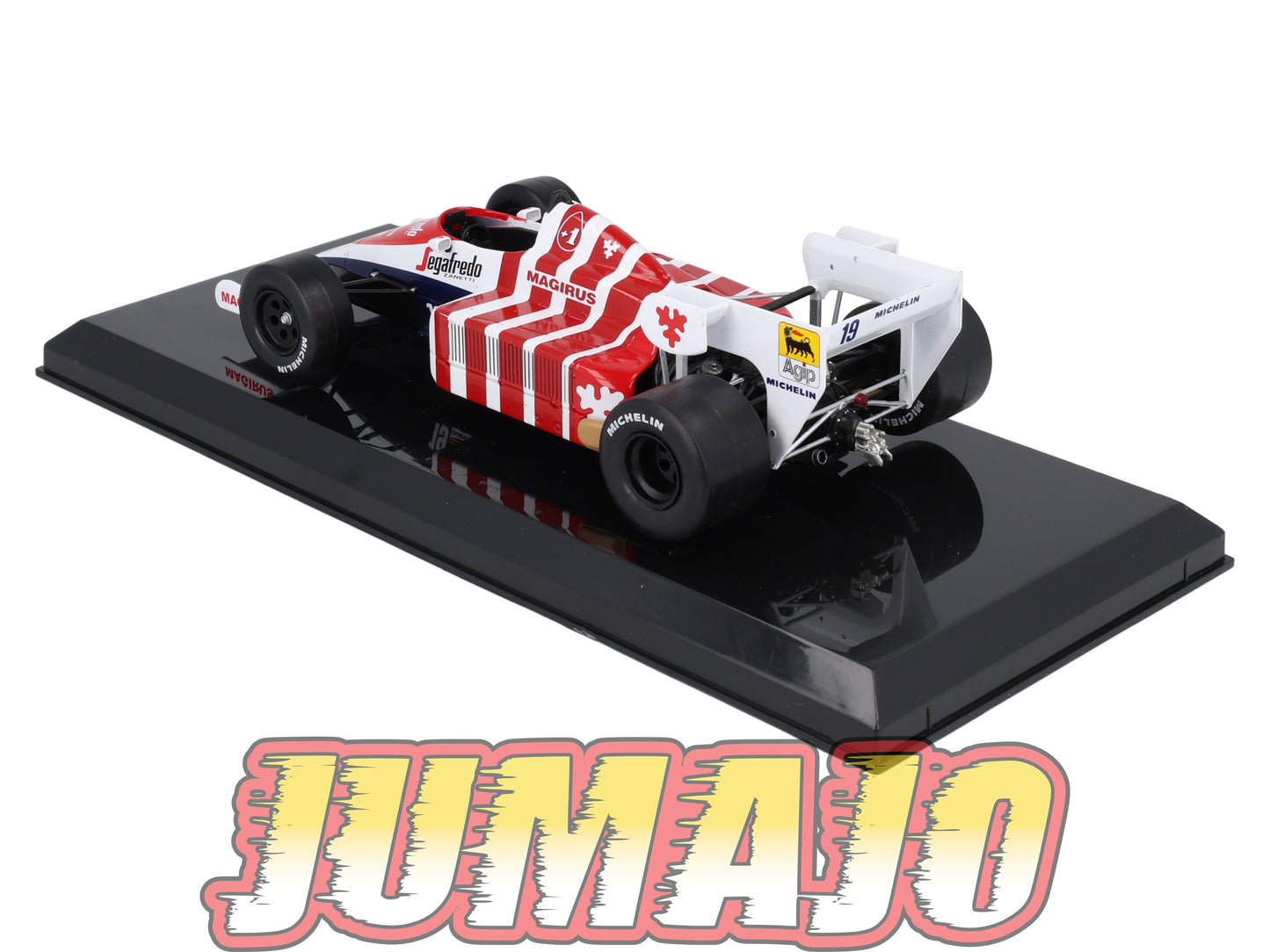 F1VQ72 Voiture 1/24 CENTAURIA : TOLEMAN TG184 1984 A.Senna Grand prix Portugais