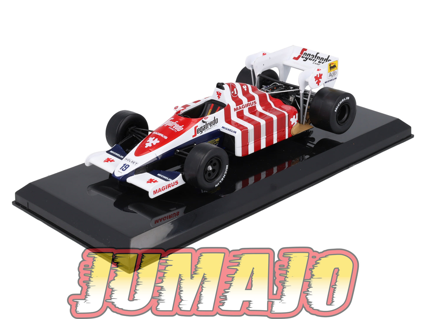 F1VQ72 Voiture 1/24 CENTAURIA : TOLEMAN TG184 1984 A.Senna Grand prix Portugais