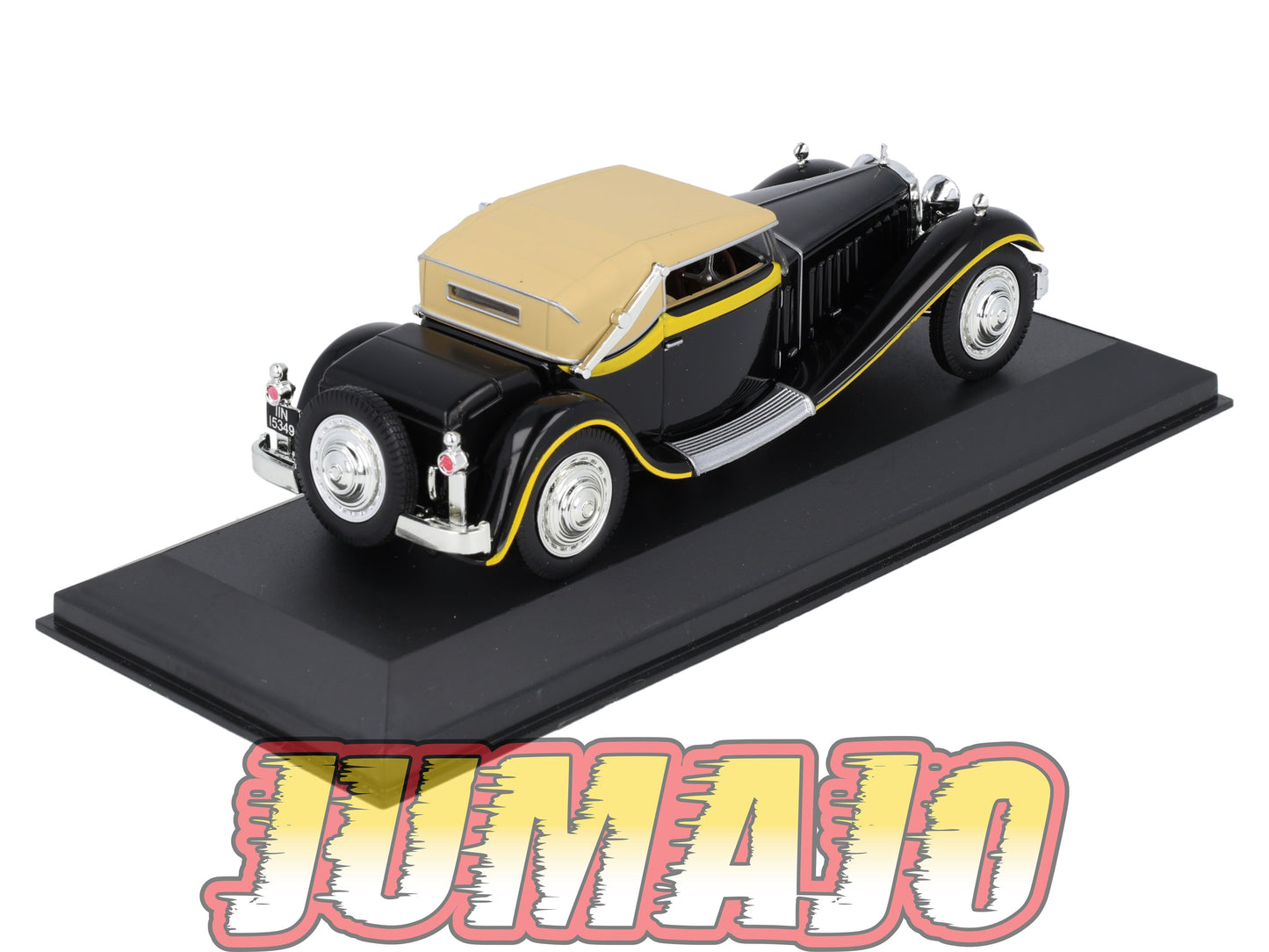 FA36 Voiture 1/43 IXO altaya Voitures d'autrefois : Bugatti Type 41 Royale Cabrio Weinberger 1931
