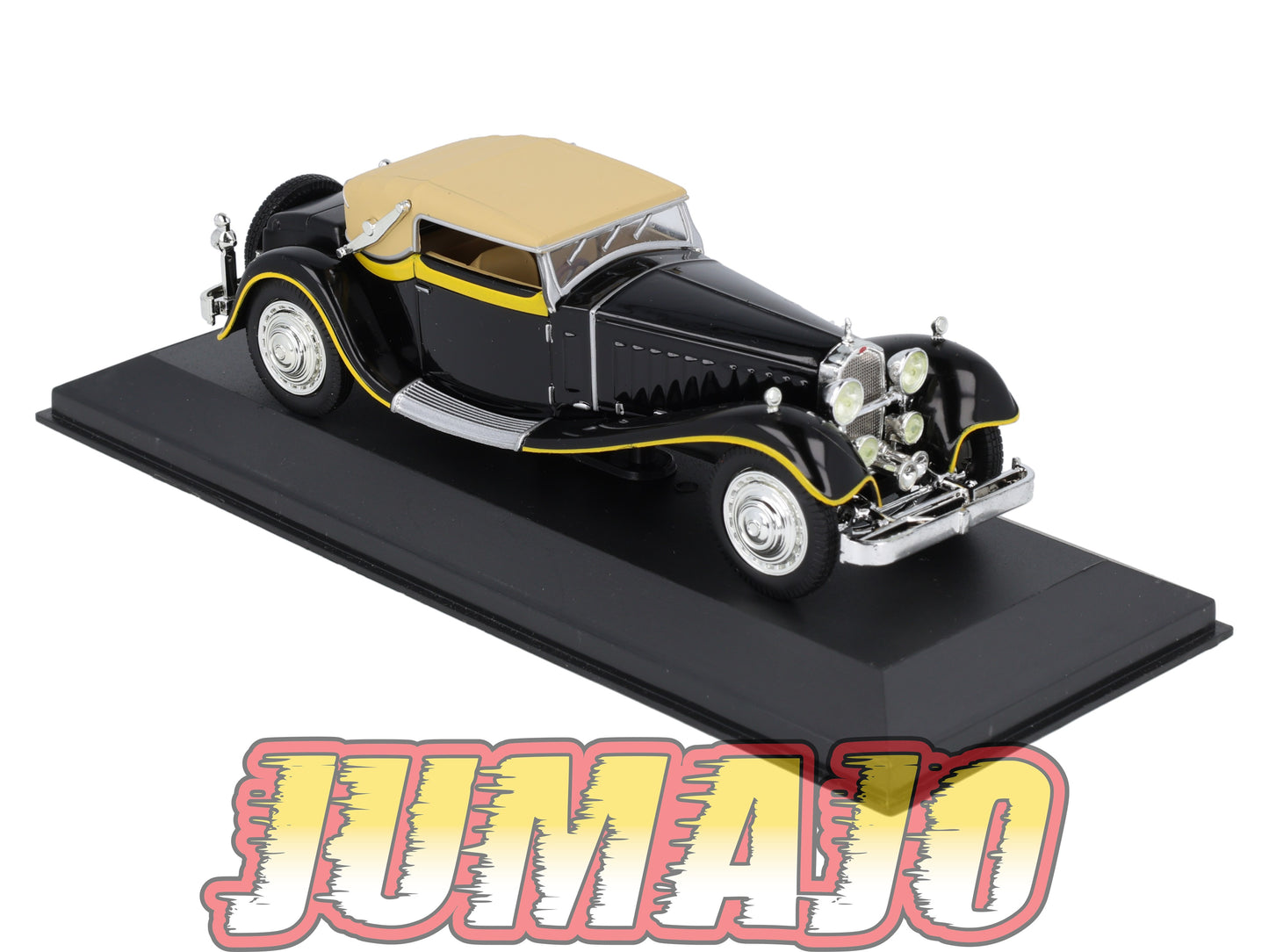 FA36 Voiture 1/43 IXO altaya Voitures d'autrefois : Bugatti Type 41 Royale Cabrio Weinberger 1931