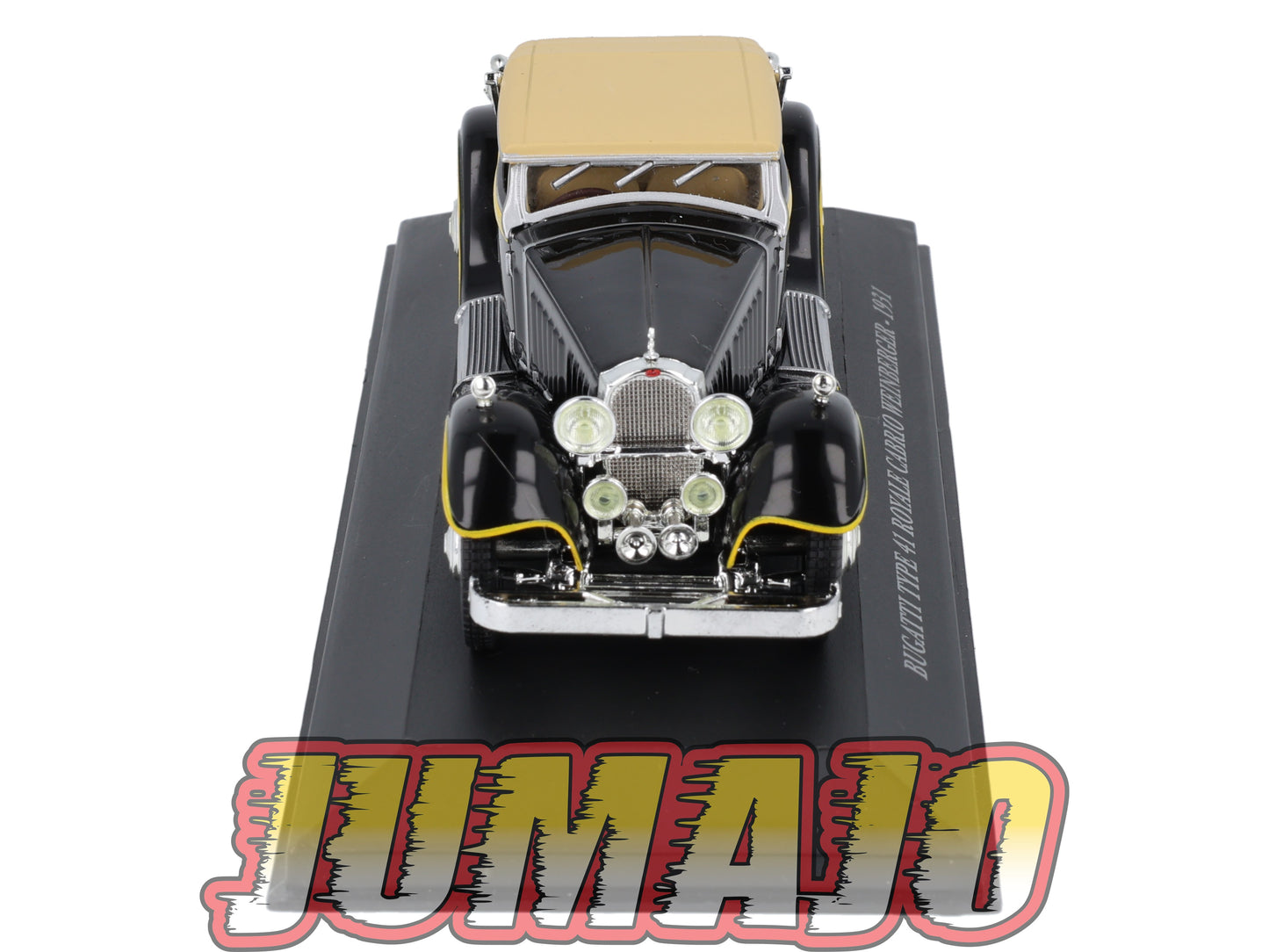 FA36 Voiture 1/43 IXO altaya Voitures d'autrefois : Bugatti Type 41 Royale Cabrio Weinberger 1931