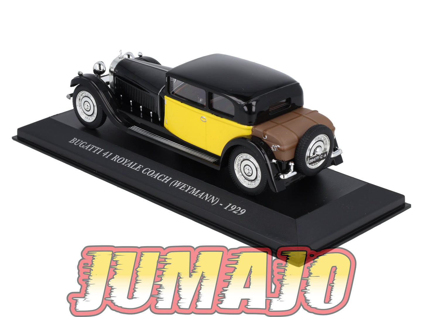 FA56 Voiture 1/43 IXO altaya Voitures d'autrefois : Bugatti 41 Royale Coach Weymann 1929