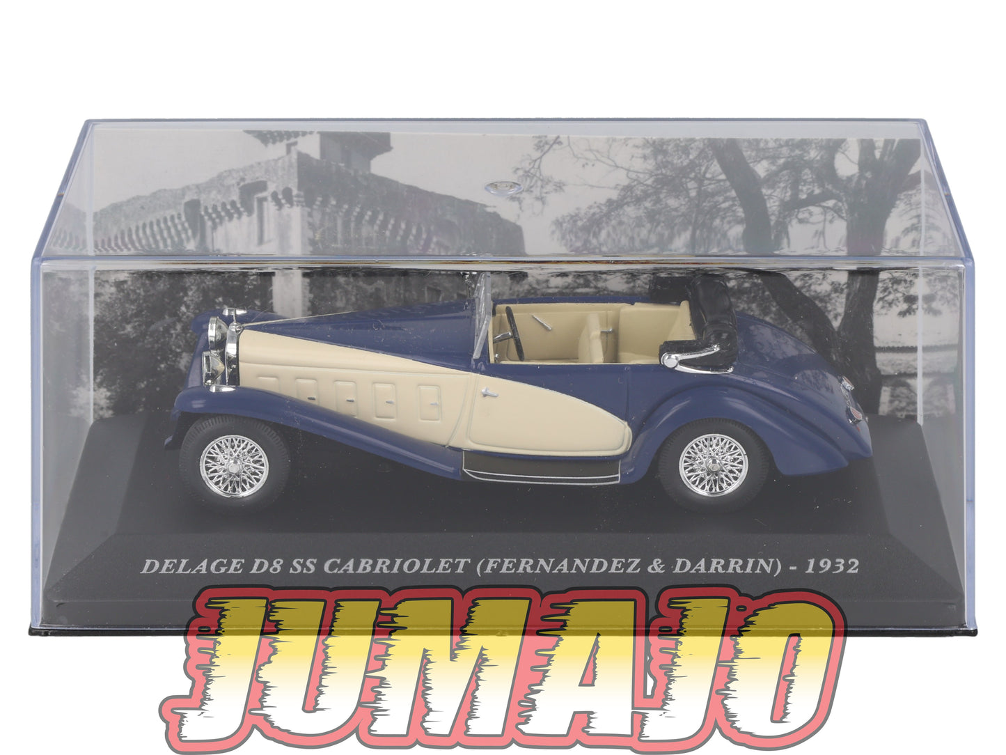 FA68 1/43 IXO altaya Voitures d'autrefois : DELAGE D8 SS cabriolet 1932