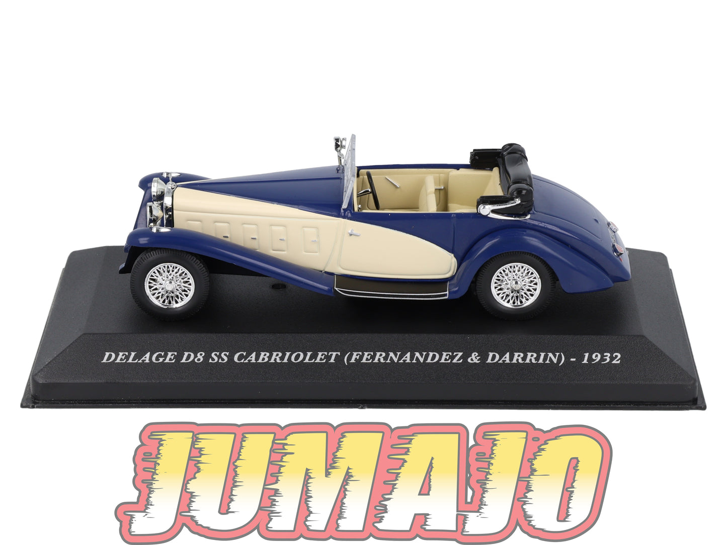 FA68 1/43 IXO altaya Voitures d'autrefois : DELAGE D8 SS cabriolet 1932
