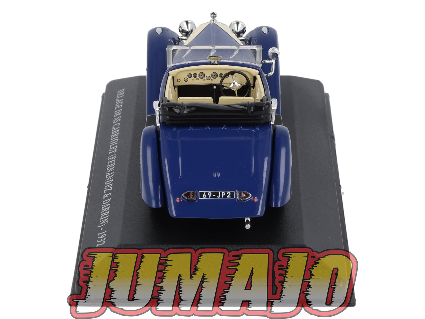 FA68 1/43 IXO altaya Voitures d'autrefois : DELAGE D8 SS cabriolet 1932