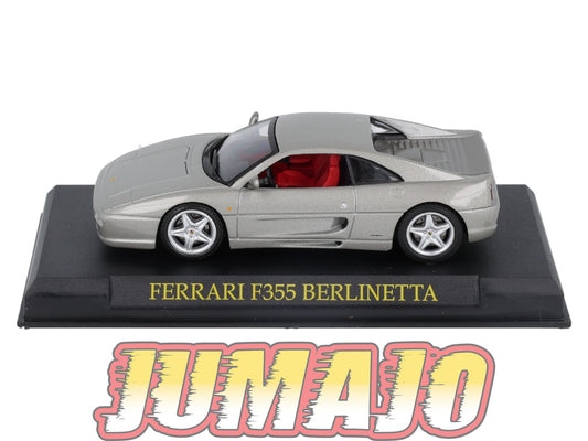 FC25 Voiture Ferrari civile 1/43 IXO Altaya : FERRARI F355 Berlinetta grise