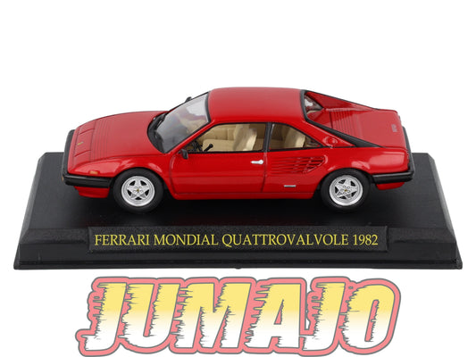 FC342 Voiture Ferrari civile 1/43 IXO Altaya : FERRARI MONDIAL QUATTROVALVOLE 1982