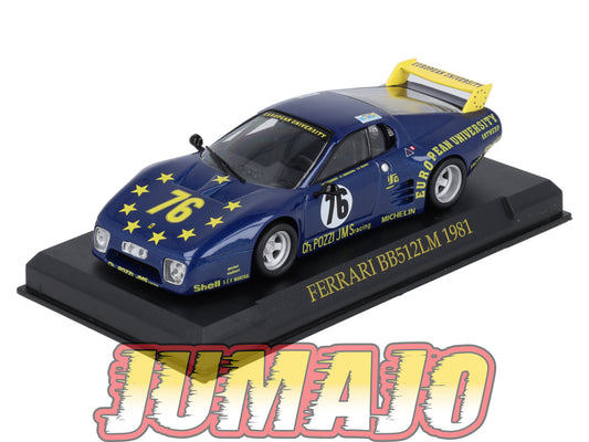 FC41 voiture 1/43 IXO Altaya : FERRARI BB512LM #76 1981