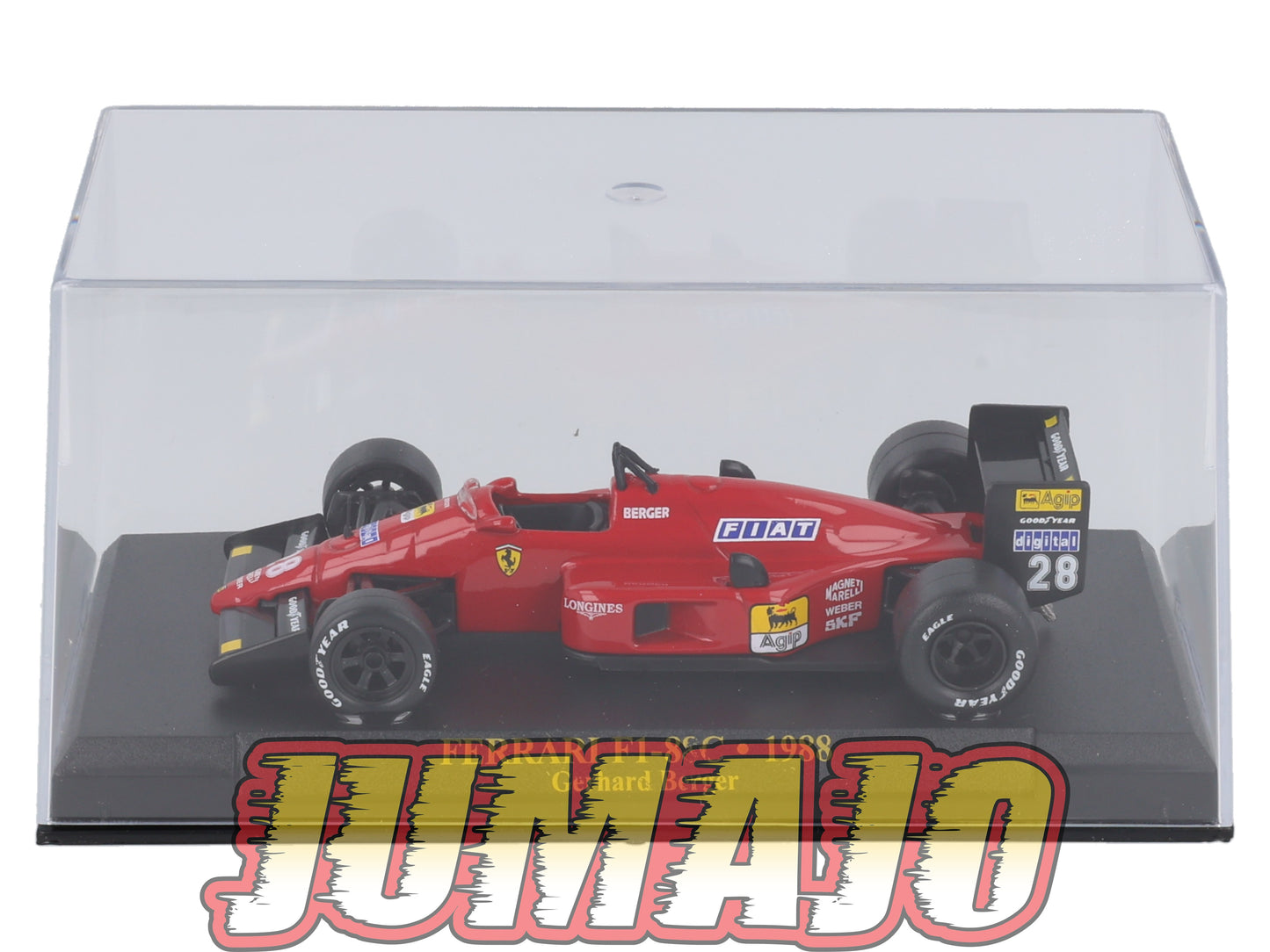 FEF12 Voiture 1/43 IXO Altaya : FERRARI F1-88C 1988 G Berger #28