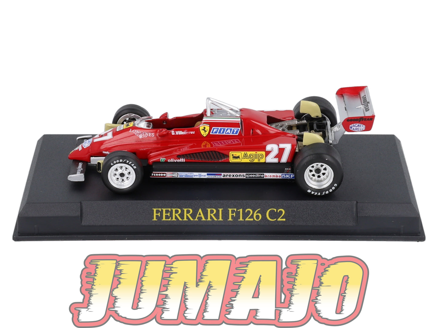 FEF15 Voiture 1/43 IXO Altaya : FERRARI F126 C2B 1983 #27 P Tambay