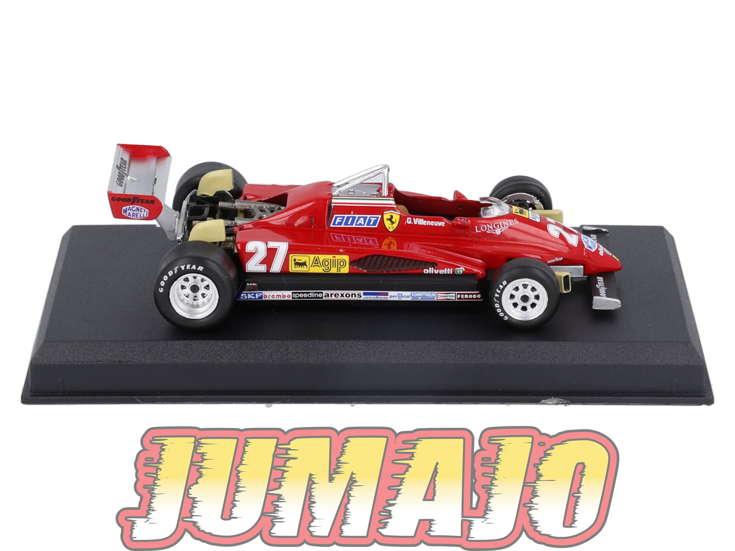 FEF15 Voiture 1/43 IXO Altaya : FERRARI F126 C2B 1983 #27 P Tambay
