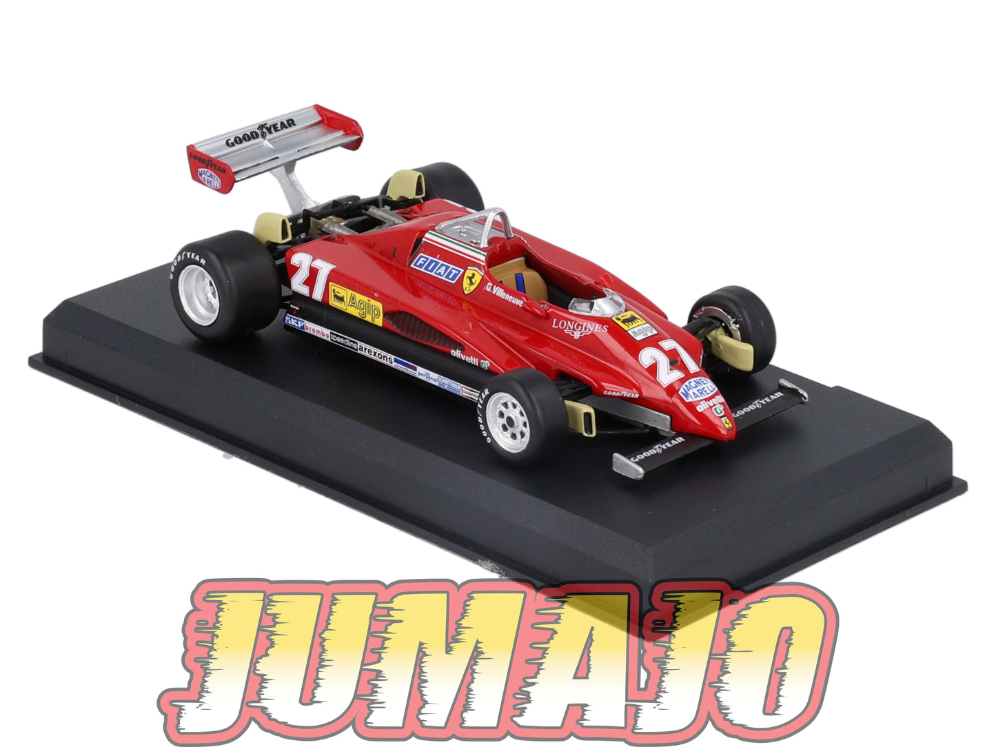 FEF15 Voiture 1/43 IXO Altaya : FERRARI F126 C2B 1983 #27 P Tambay