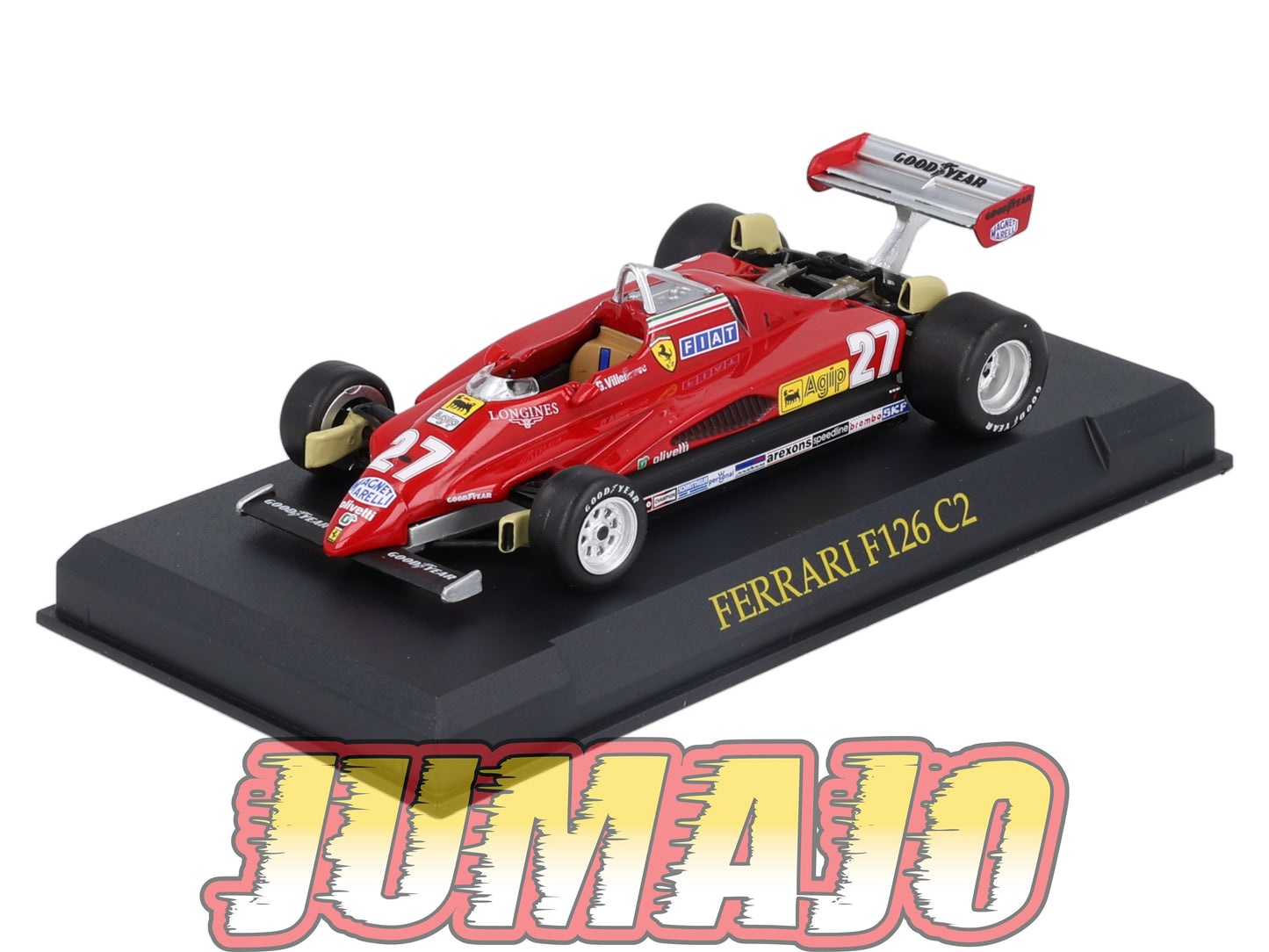 FEF15 Voiture 1/43 IXO Altaya : FERRARI F126 C2B 1983 #27 P Tambay