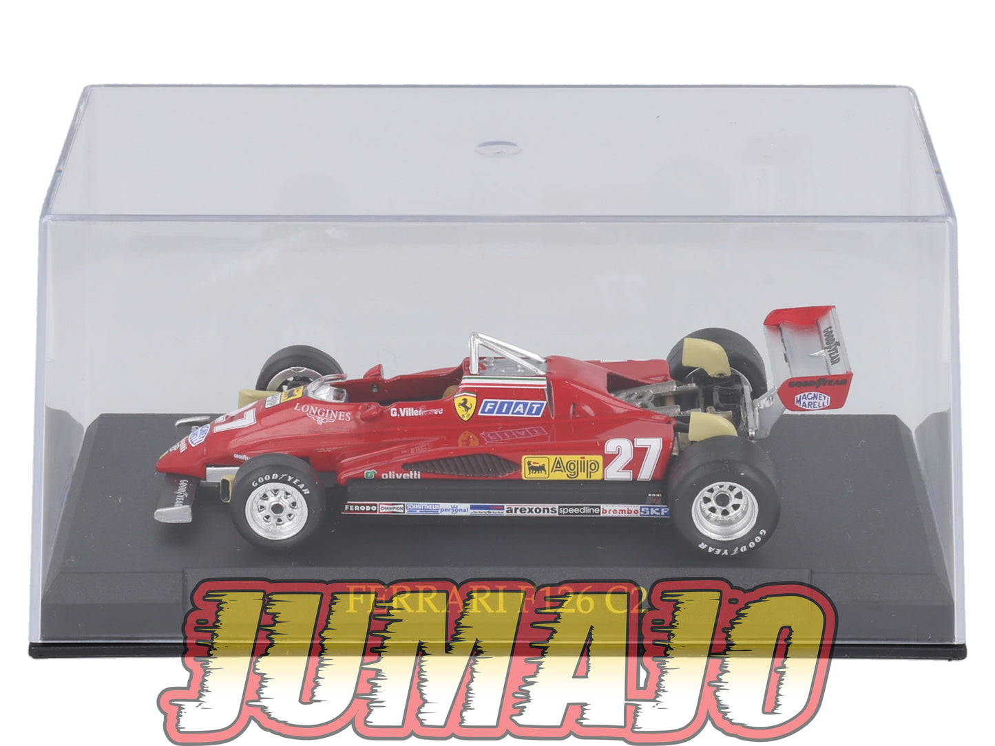 FEF15 Voiture 1/43 IXO Altaya : FERRARI F126 C2B 1983 #27 P Tambay