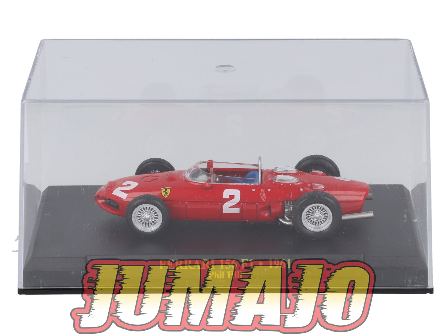 FEF18 Voiture 1/43 IXO Altaya : FERRARI 156 F1 1961 P.Hill #2