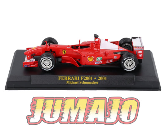 FEF22 Voiture 1/43 IXO Altaya : FERRARI F2001 M Schumacher #1