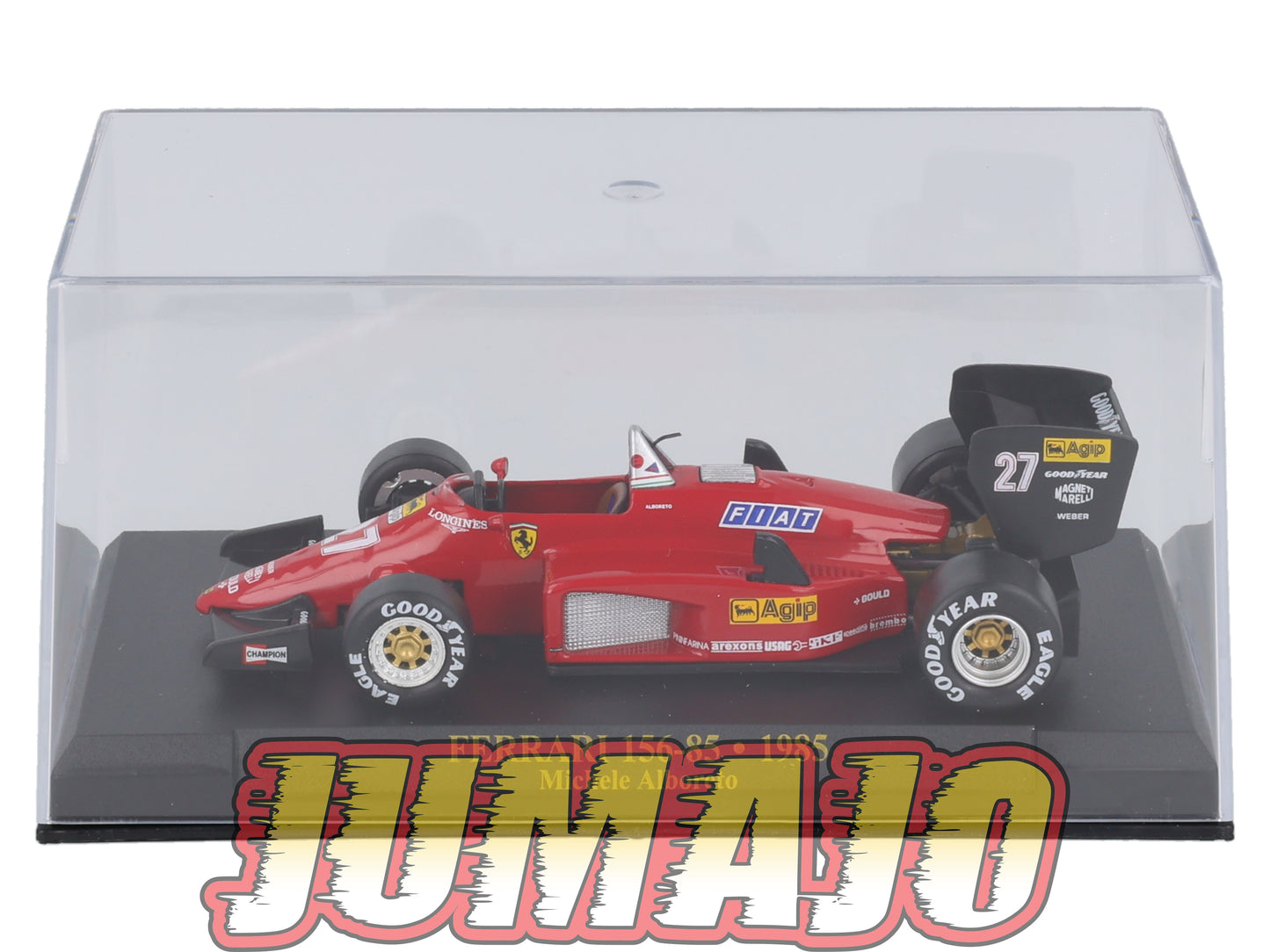 FEF24 Voiture 1/43 IXO Altaya : FERRARI 156 1985 M.Alboreto #27