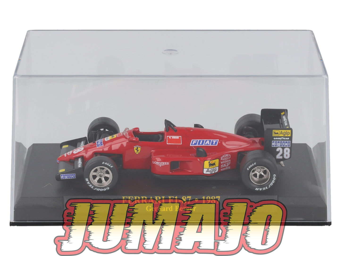 FEF39 Voiture 1/43 IXO Altaya : FERRARI F1 87 #28 1987 Gerhard Berger