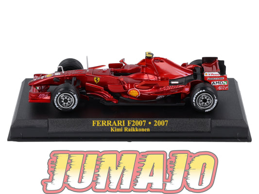 FEF3 Voiture 1/43 IXO Altaya : FERRARI F2007 #6 2007 K Raikkonen
