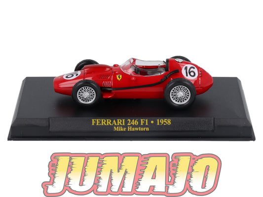 FEF40 Voiture 1/43 IXO Altaya : FERRARI 246 F1 1958 M.Hawtorn #16