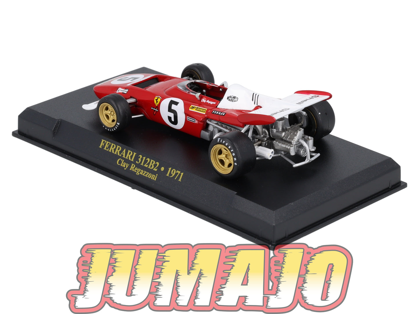 FEF7 Voiture 1/43 IXO Altaya : FERRARI 312B2 #5 1971 C.Regazzoni