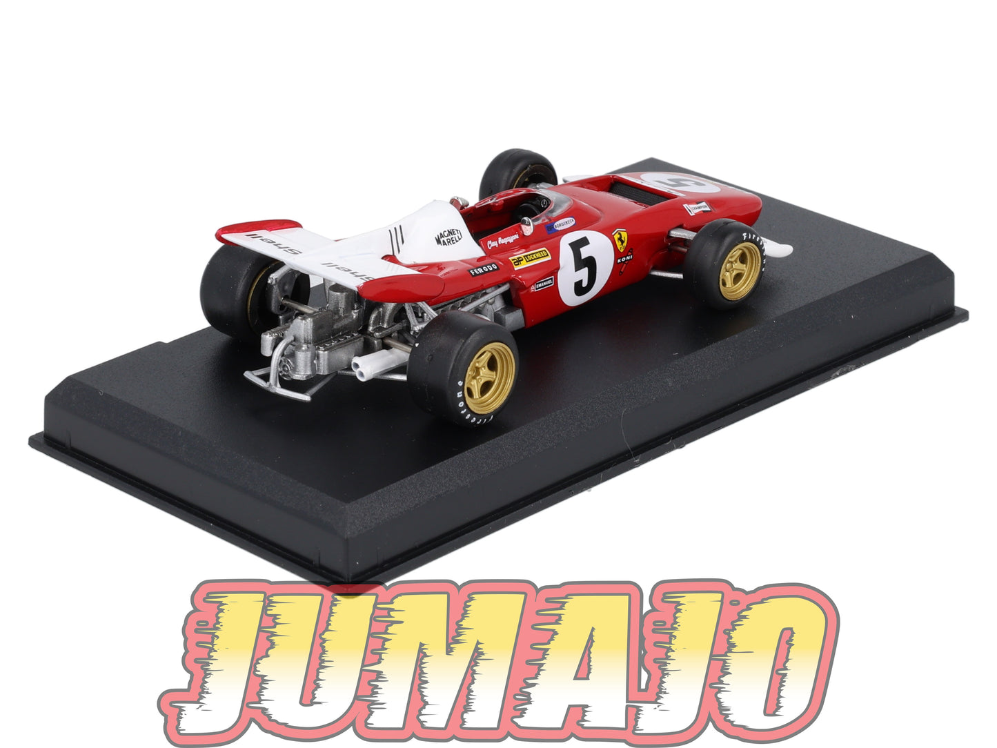 FEF7 Voiture 1/43 IXO Altaya : FERRARI 312B2 #5 1971 C.Regazzoni